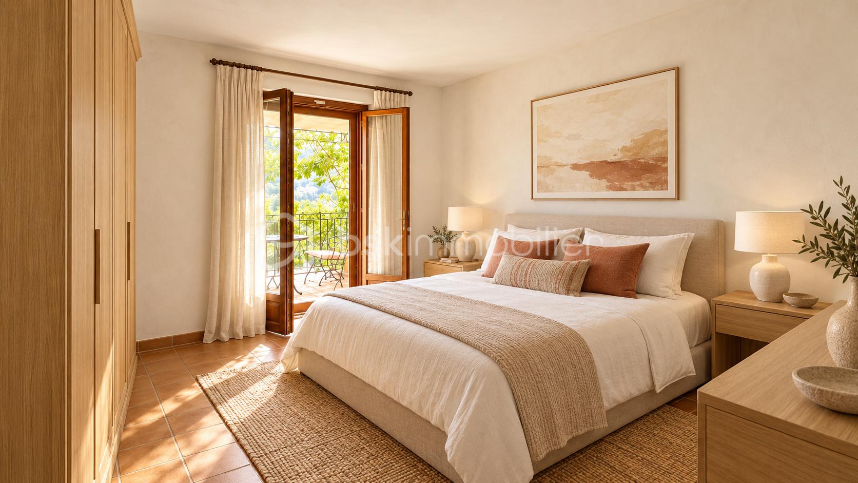 Chambre méditerranéenne contemporaine aux tons naturels.png