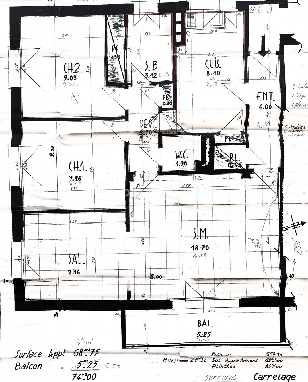 Appartement de 67,41 m² - plan T3 T4 3e ETG.jpg