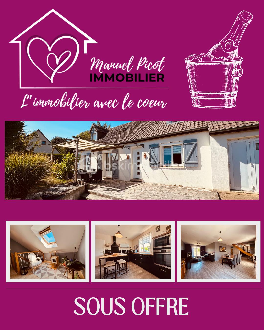 Maison de 133 m² - Blue White Minimalist Real Estate House Promotion Instagram Post (Publication Instagram (45)).png