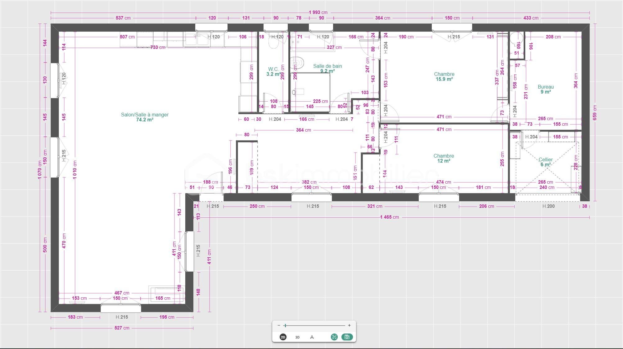 Maison traditionnelle de 120 m² - PLAN MAISON.JPG