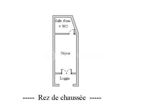 Studette de 19,54 m²