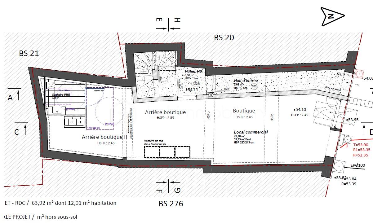 Local d'activités de 49 m² - capture écran plan .jpg