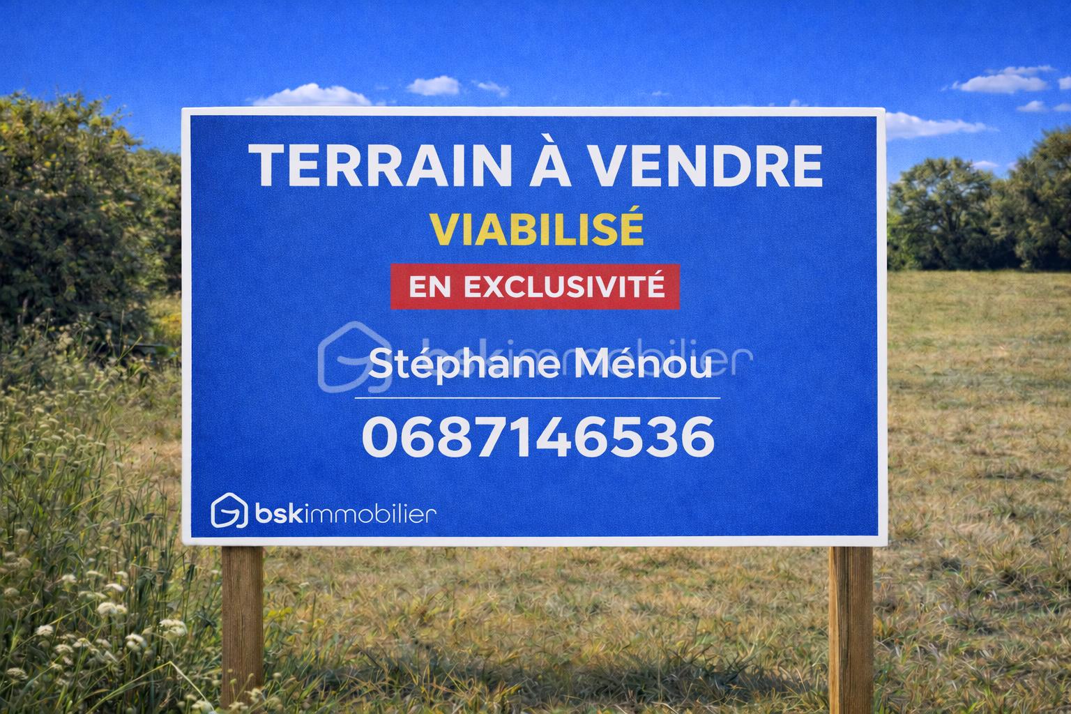 Terrain de 483 m²