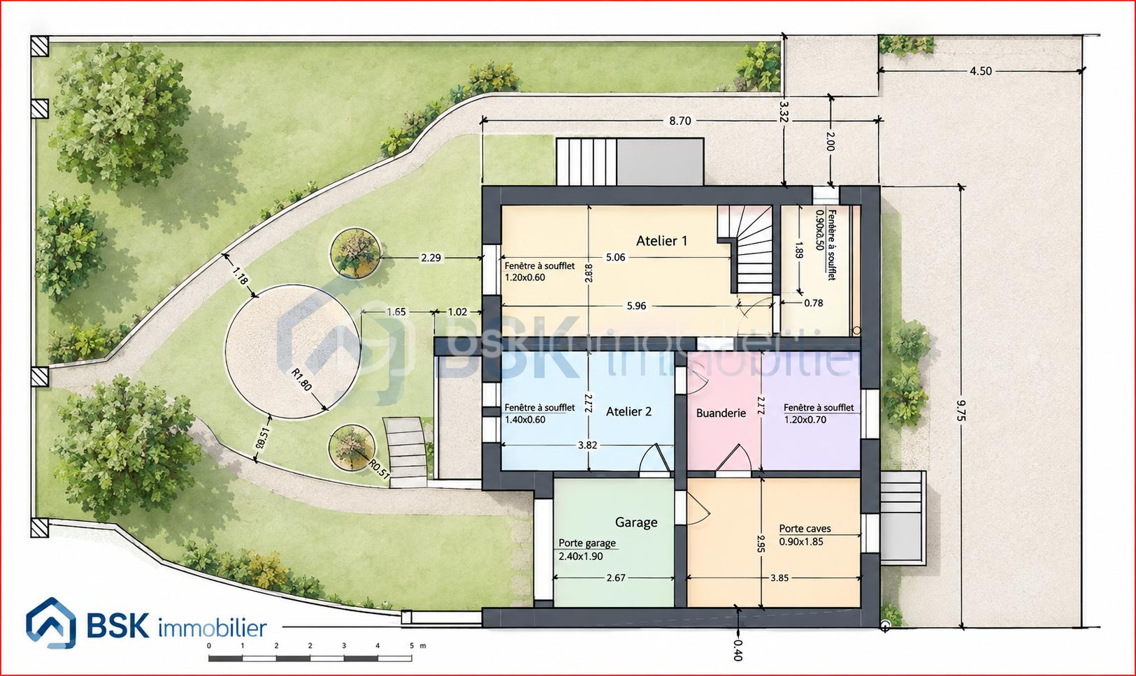 Plan architectural paysager avec jardin.png