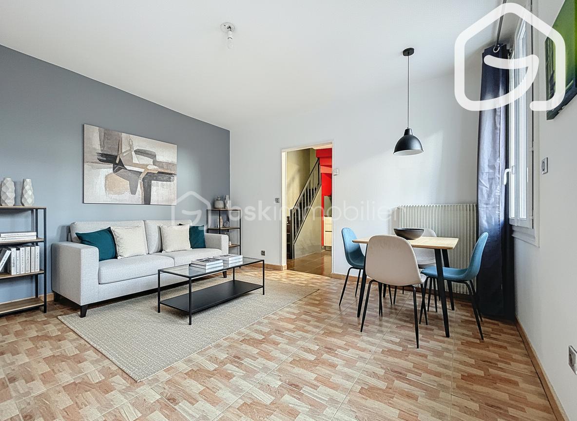 Maison jumelee de 75 m²