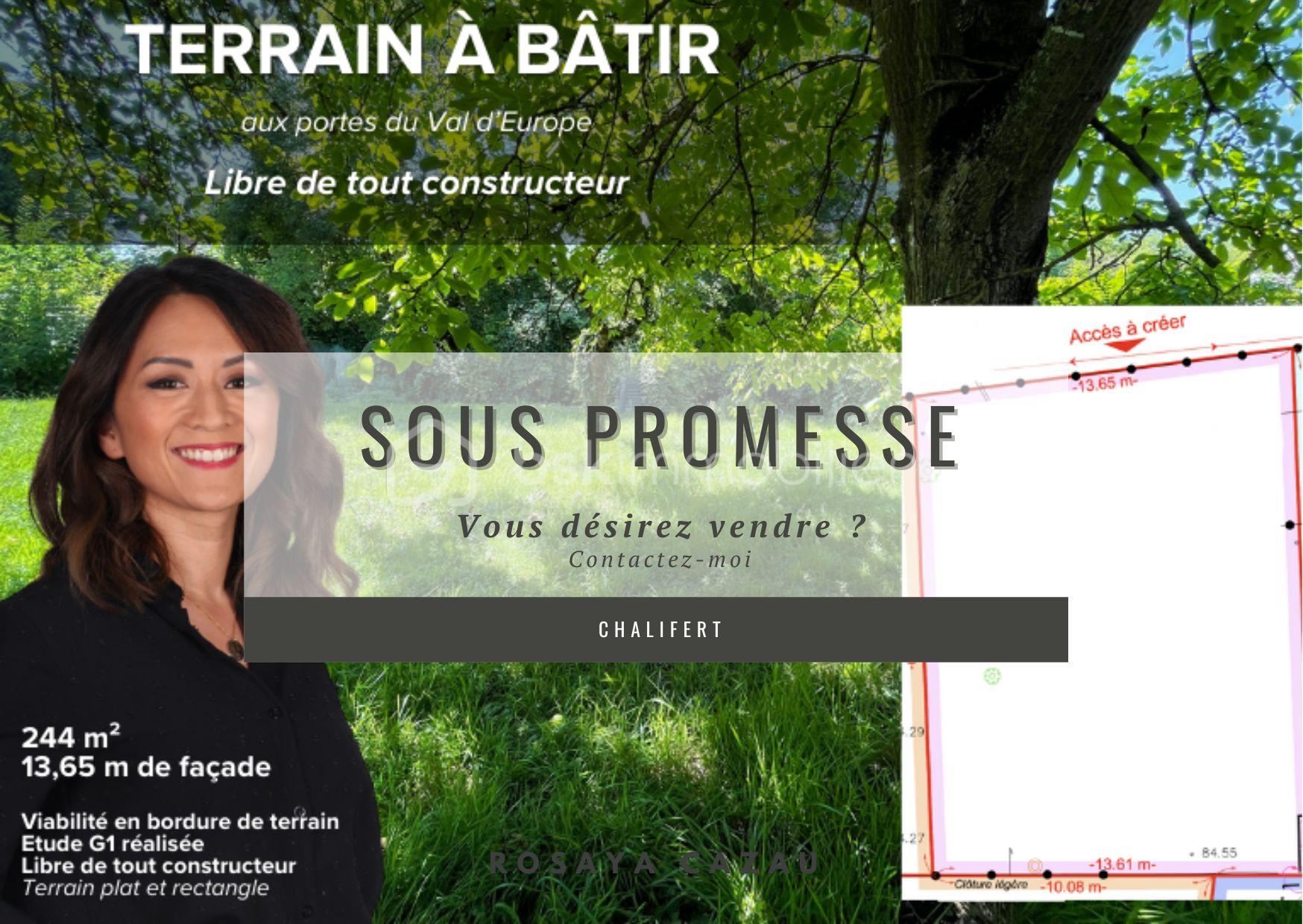 Terrain de 244 m²
