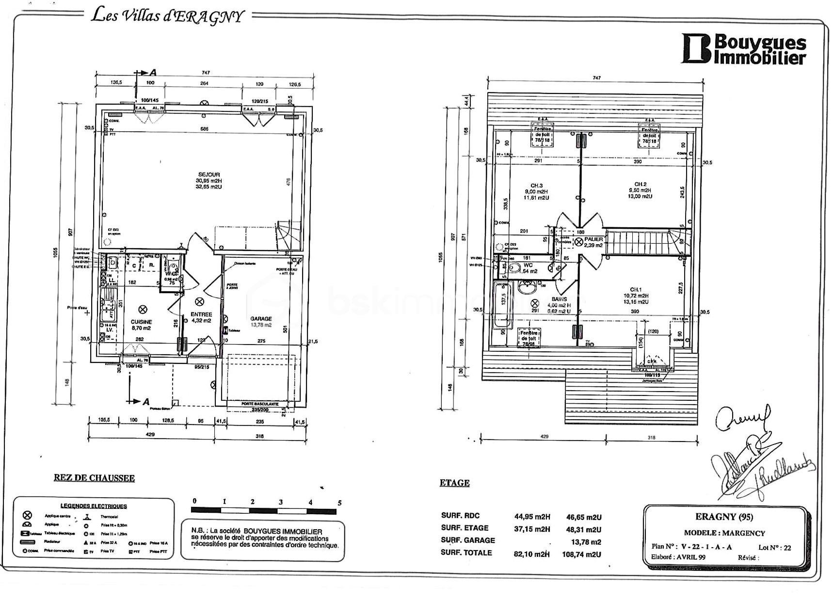 Maison de 92 m² - plan de surface Eragny sur Oise.jpg