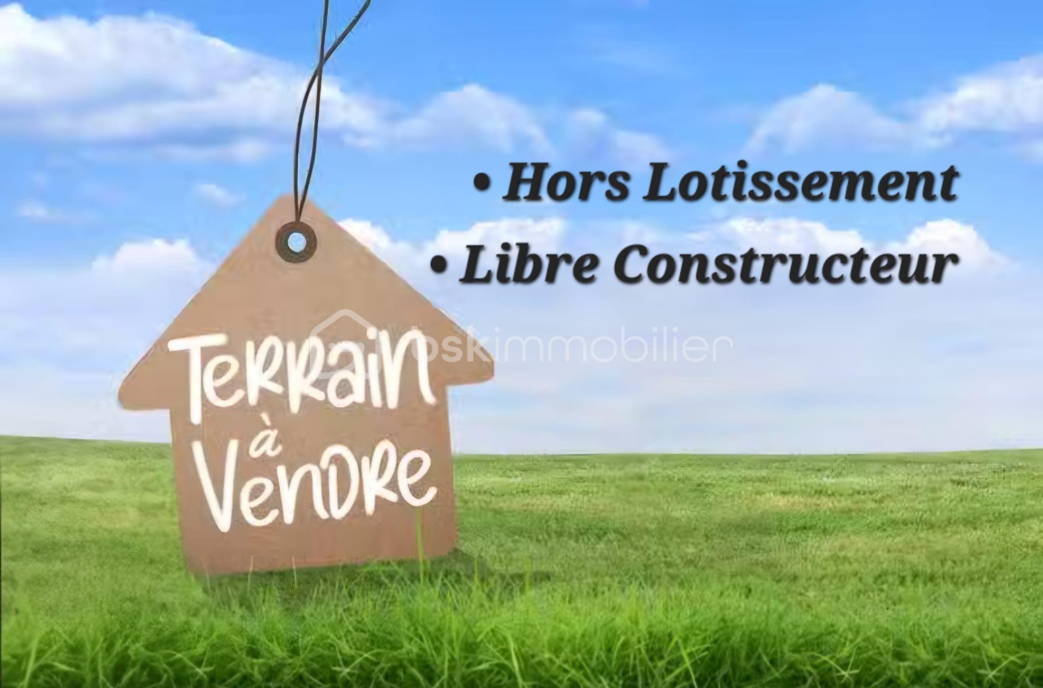 Terrain de 1 270 m²