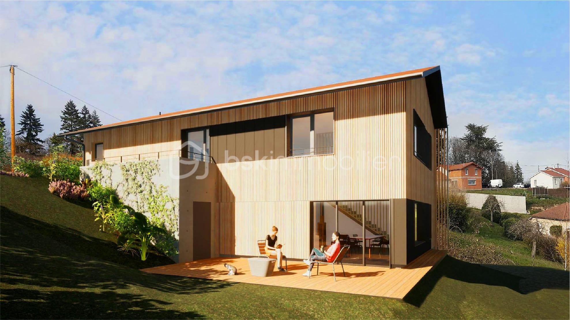 Terrain de 2 042 m²