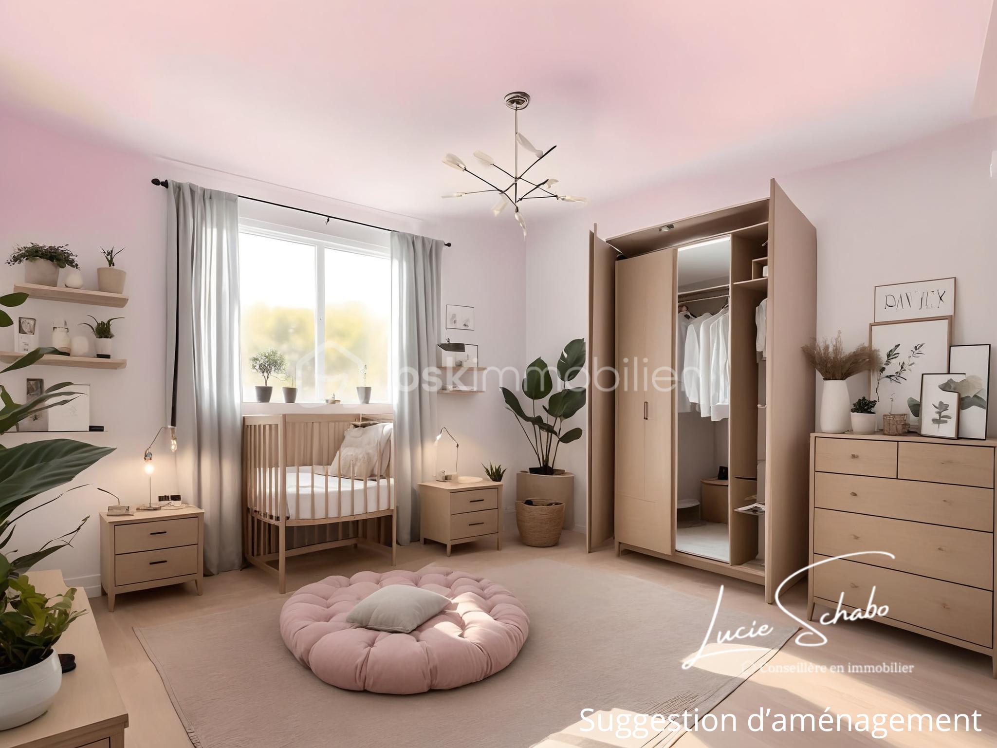 Appartement de 64,94 m² - Baussand Chambre enfant.png