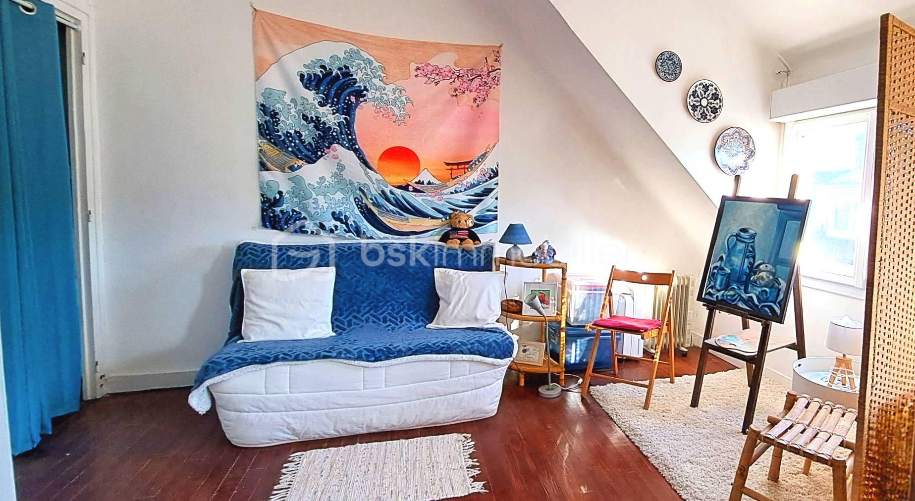 Maison de village de 109 m² - chambre 3 atelier.jpg