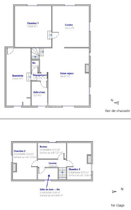 Maison traditionnelle de 139 m² - plan maison.png