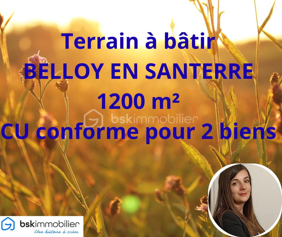 Terrain de 1 220 m²