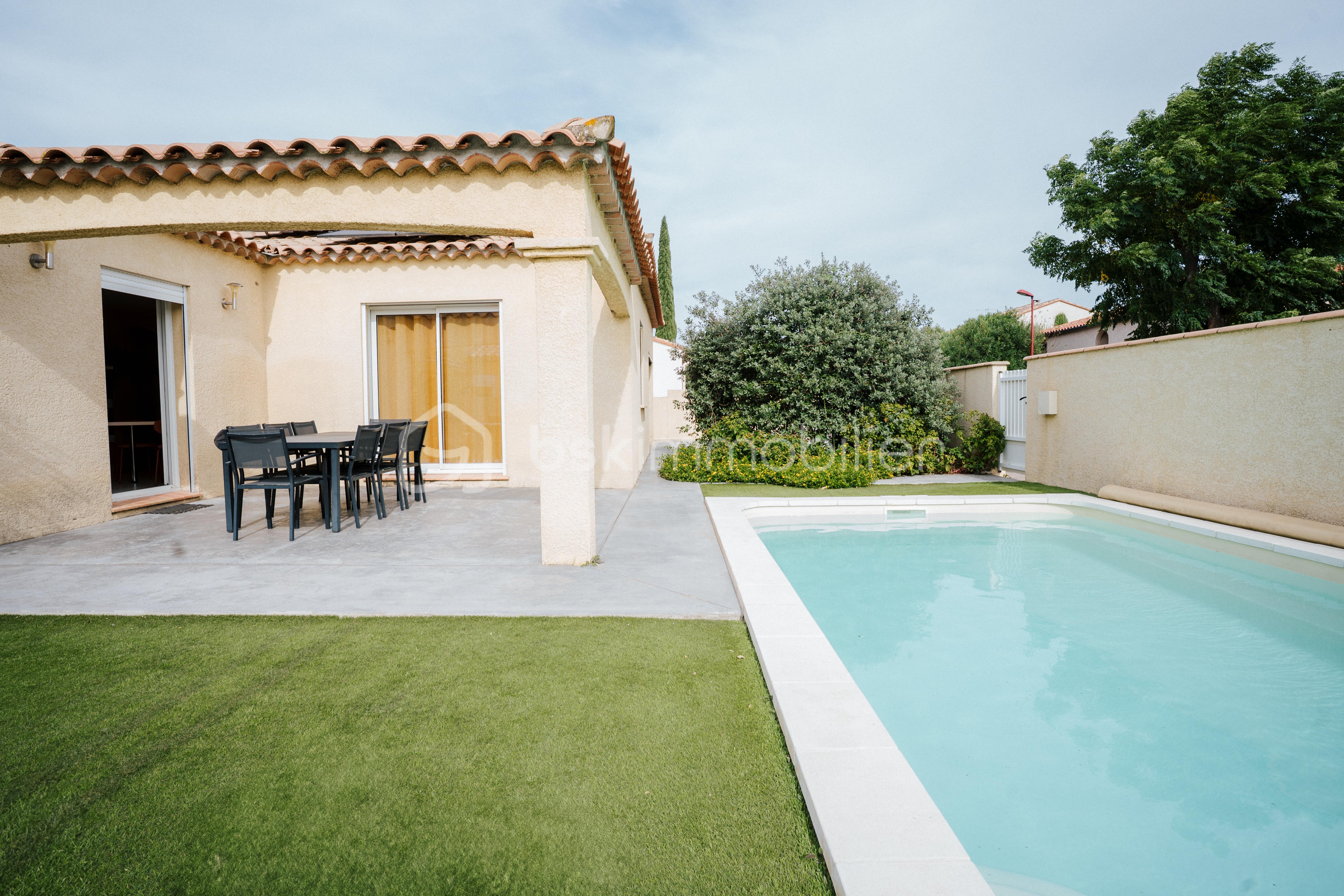 Maison de 115 m² - MAISON BAGES AVEC PISCINE-2.jpg