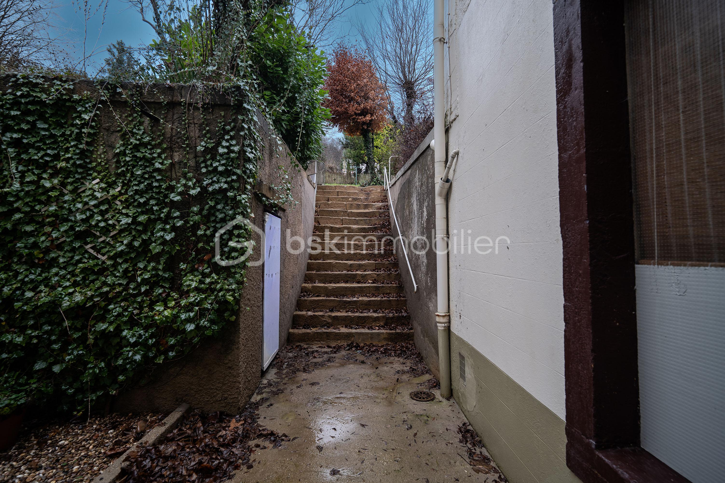 Maison traditionnelle de 320 m² - Escalier jardin.jpg