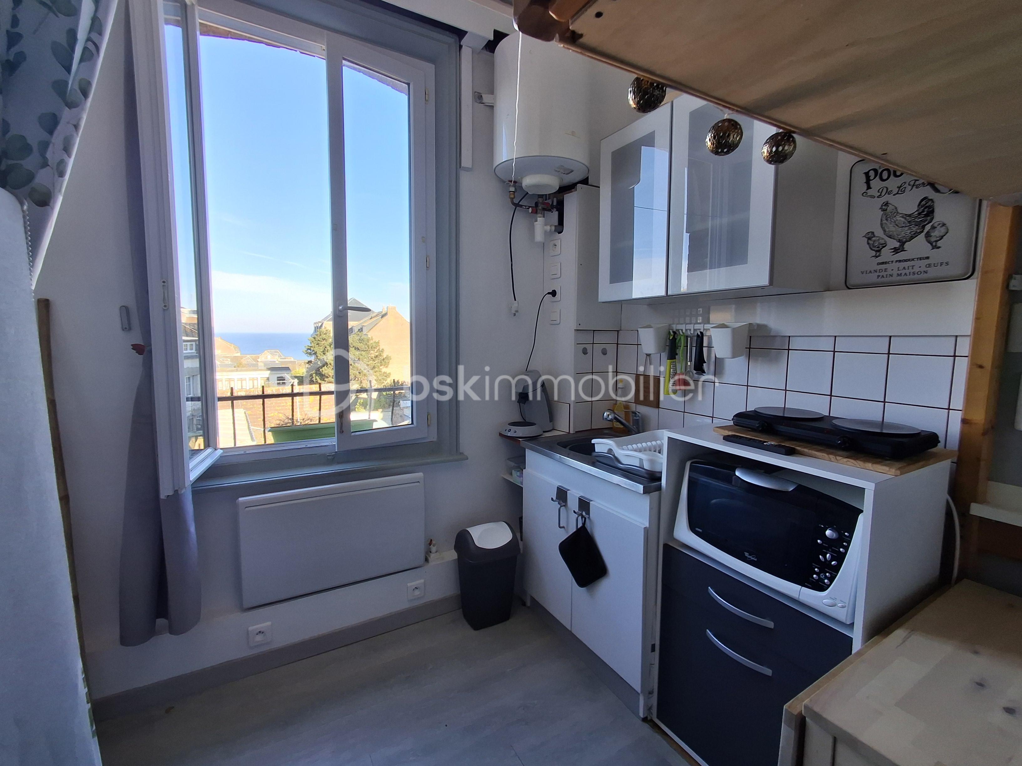 Studette de 9,86 m² - kitchenette et fenetre paysage.jpg