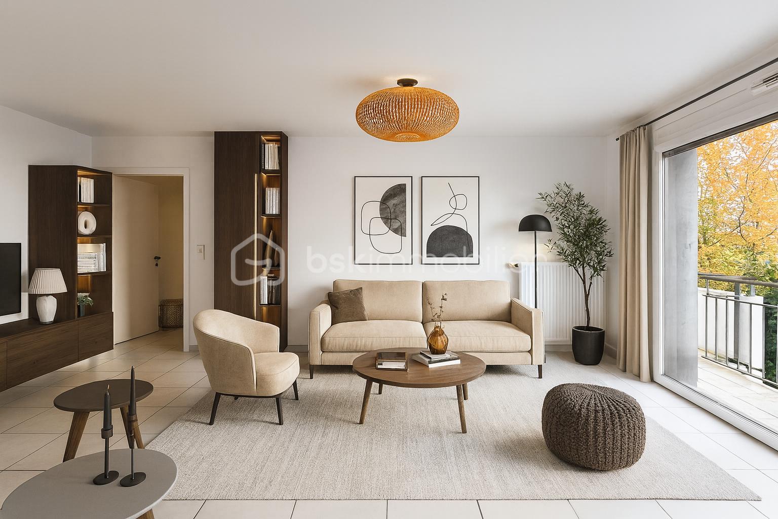 Appartement de 44,56 m²