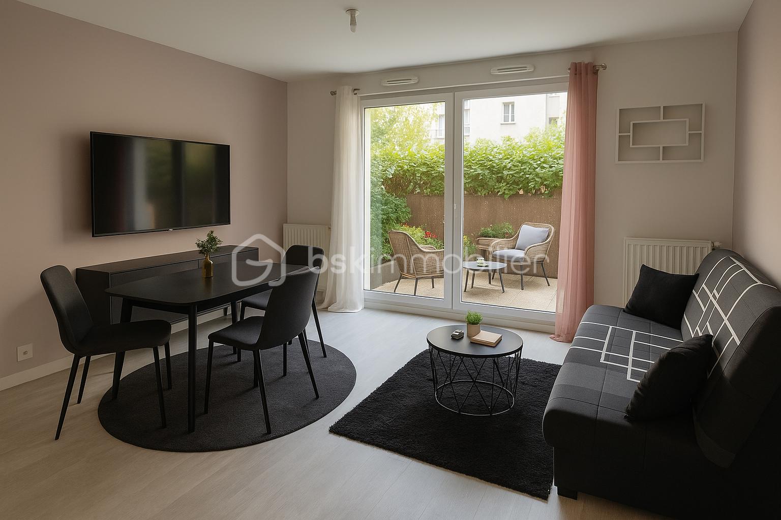 Appartement de 28 m² - Salon moderne avec touche mauve (1).png