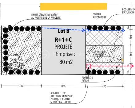 Pavillon de 80 m² - Vue en plan Bessières.jpg