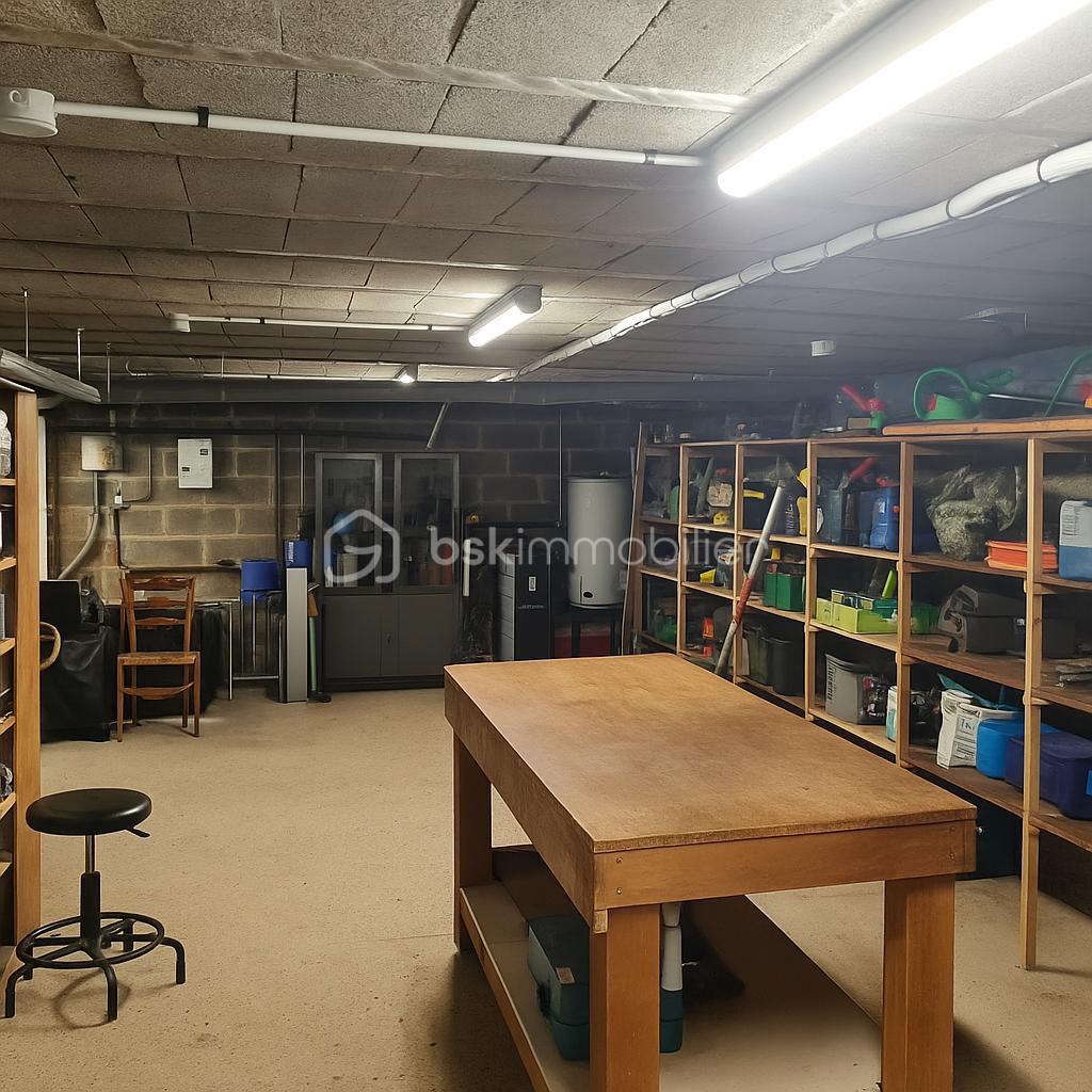 Maison de 153 m² - Atelier organisé sous-sol éclairé.png