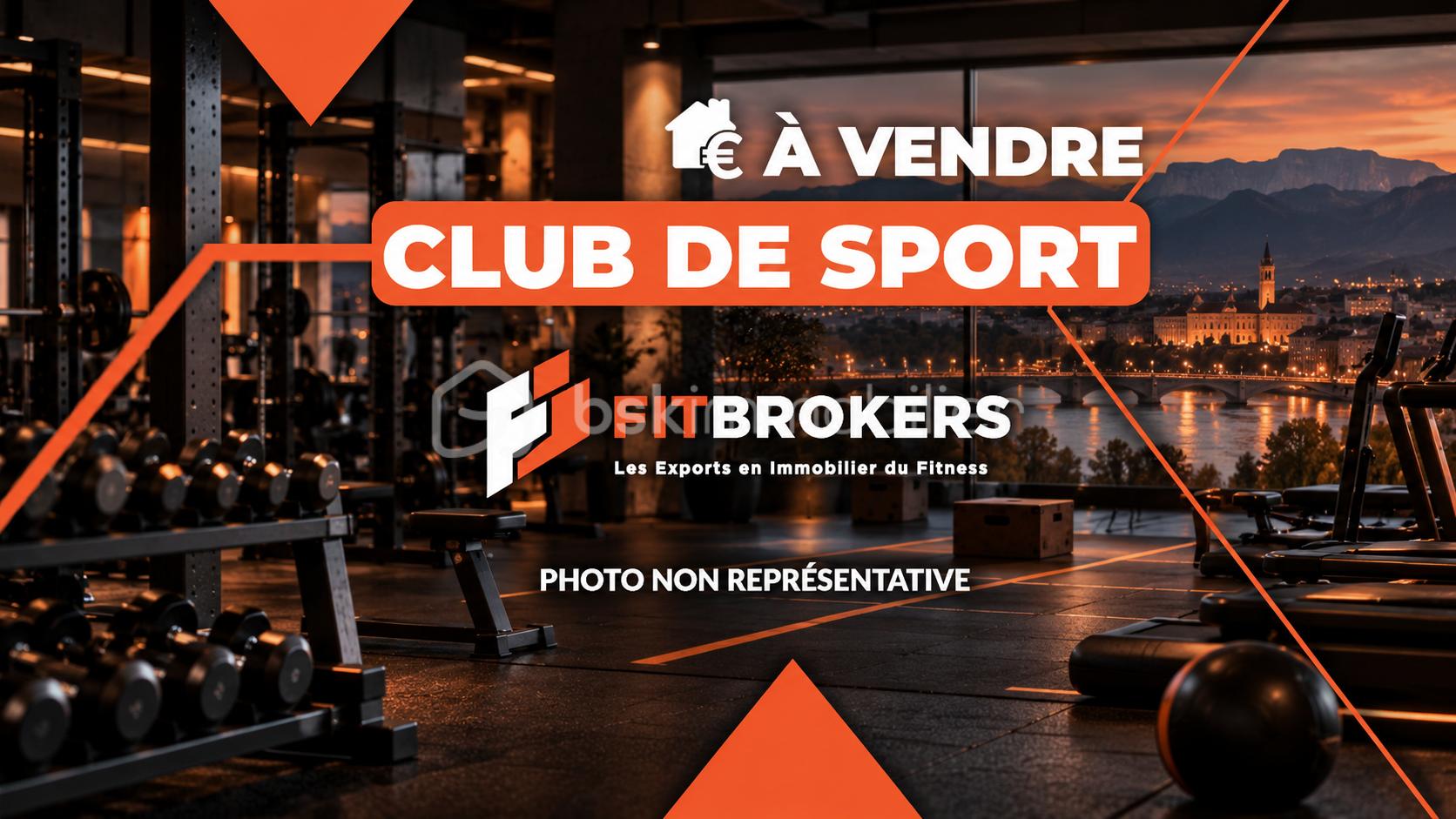 Affiche de vente, salle de sport au crépuscule.png