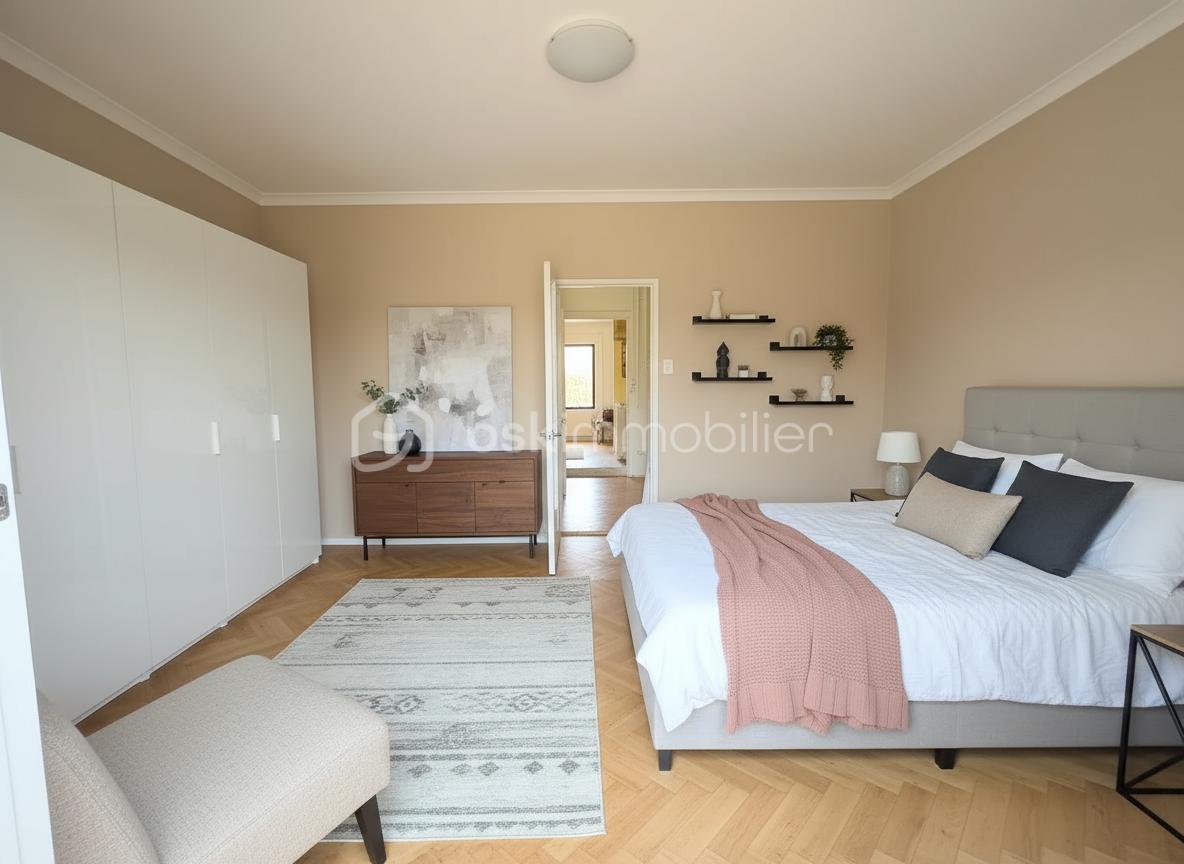 Maison charentaise de 122 m² - Chambre modifiée.png