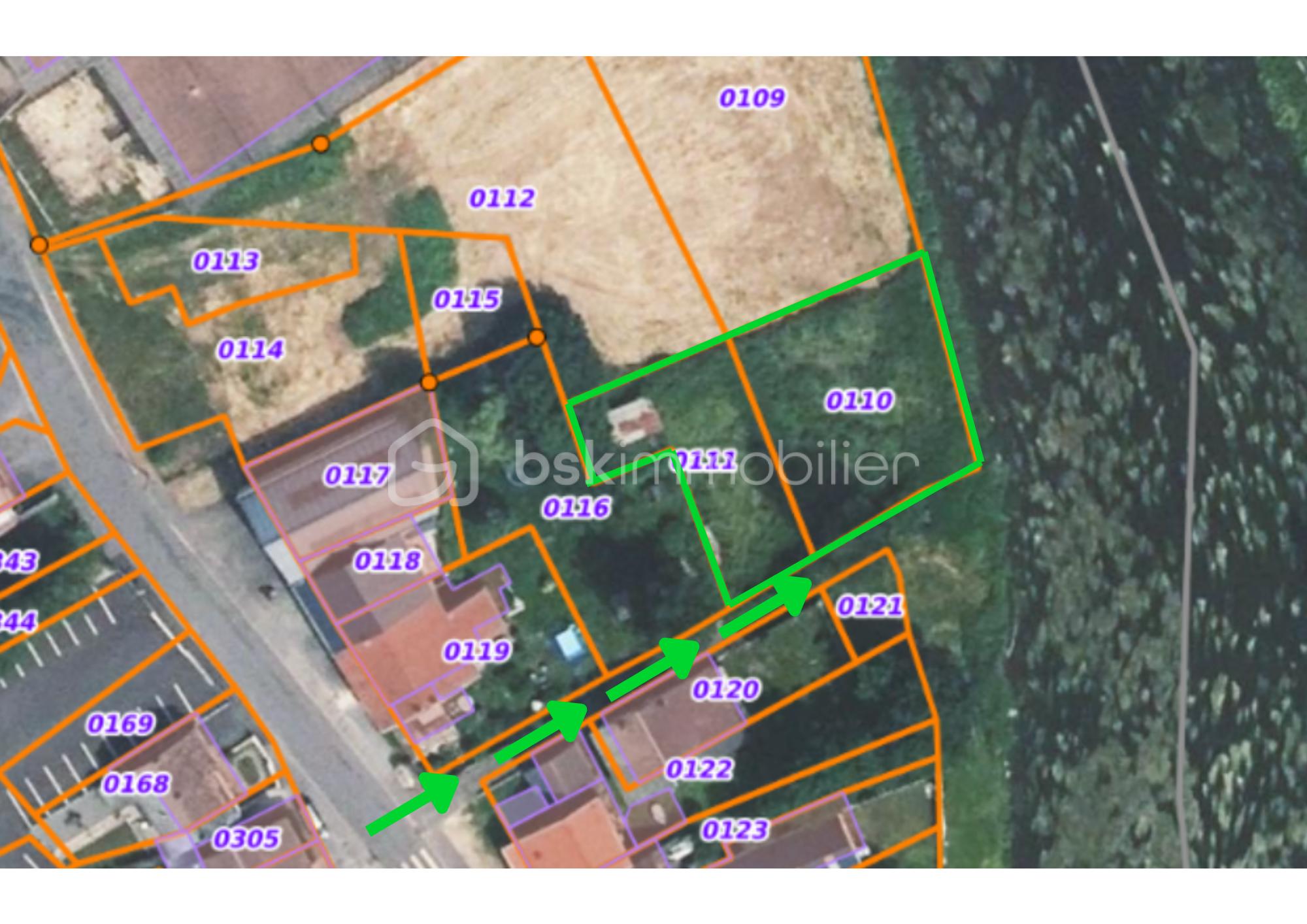 Terrain de loisirs de 962 m²