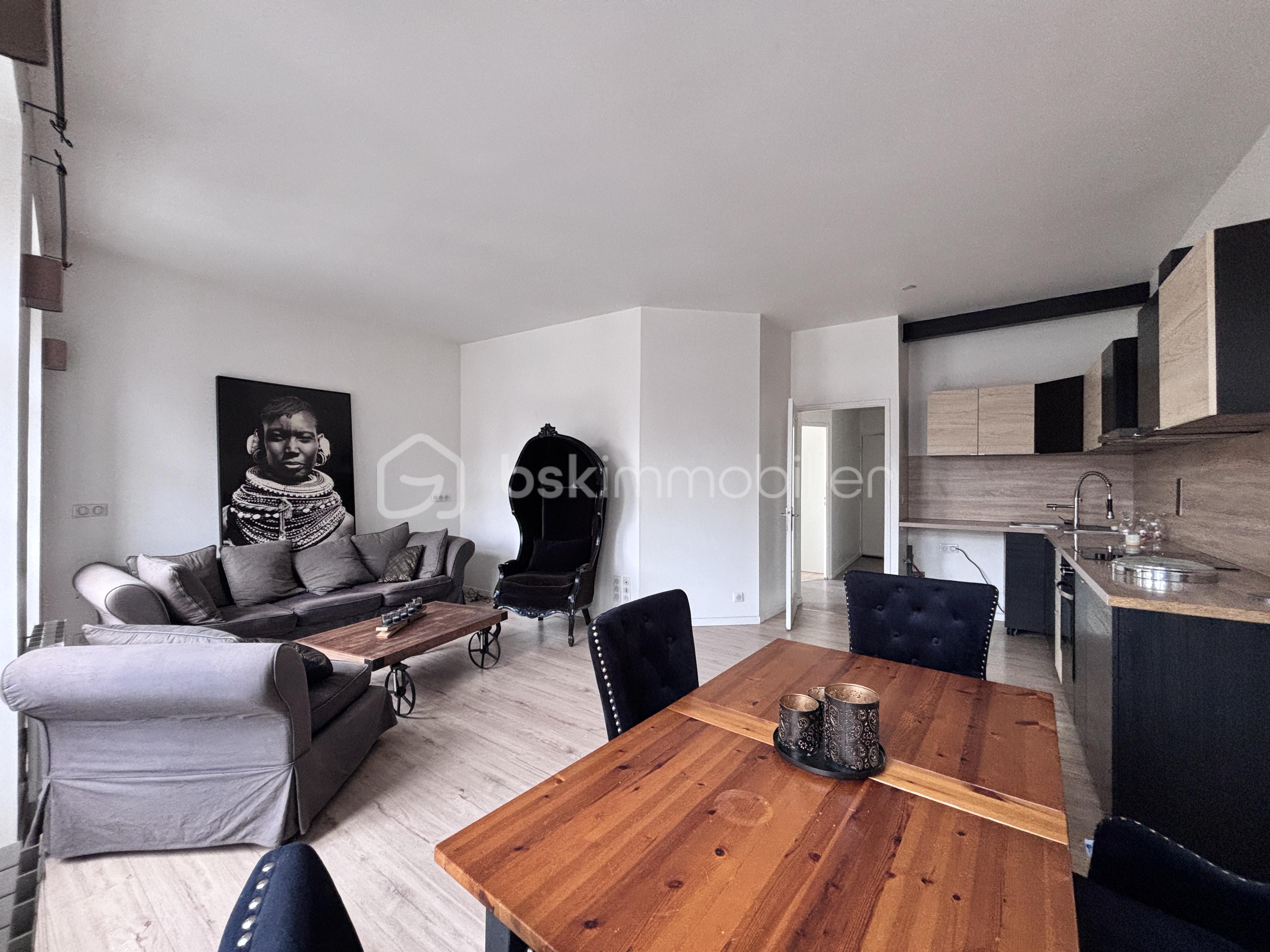 Appartement de 55 m²