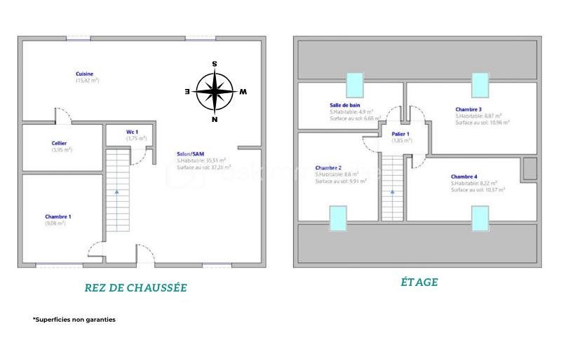 Maison traditionnelle de 101 m² - klnl,pm.png