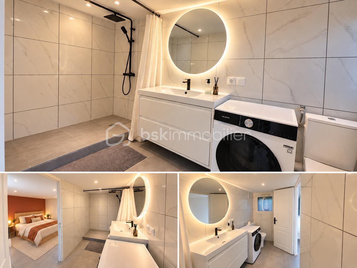 Salle de bain moderne et chambre chaleureuse.png