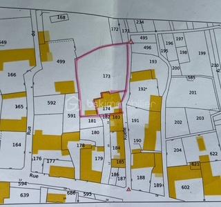 Maison en pierre de 78 m² - plan cadastre Aubled.jpg