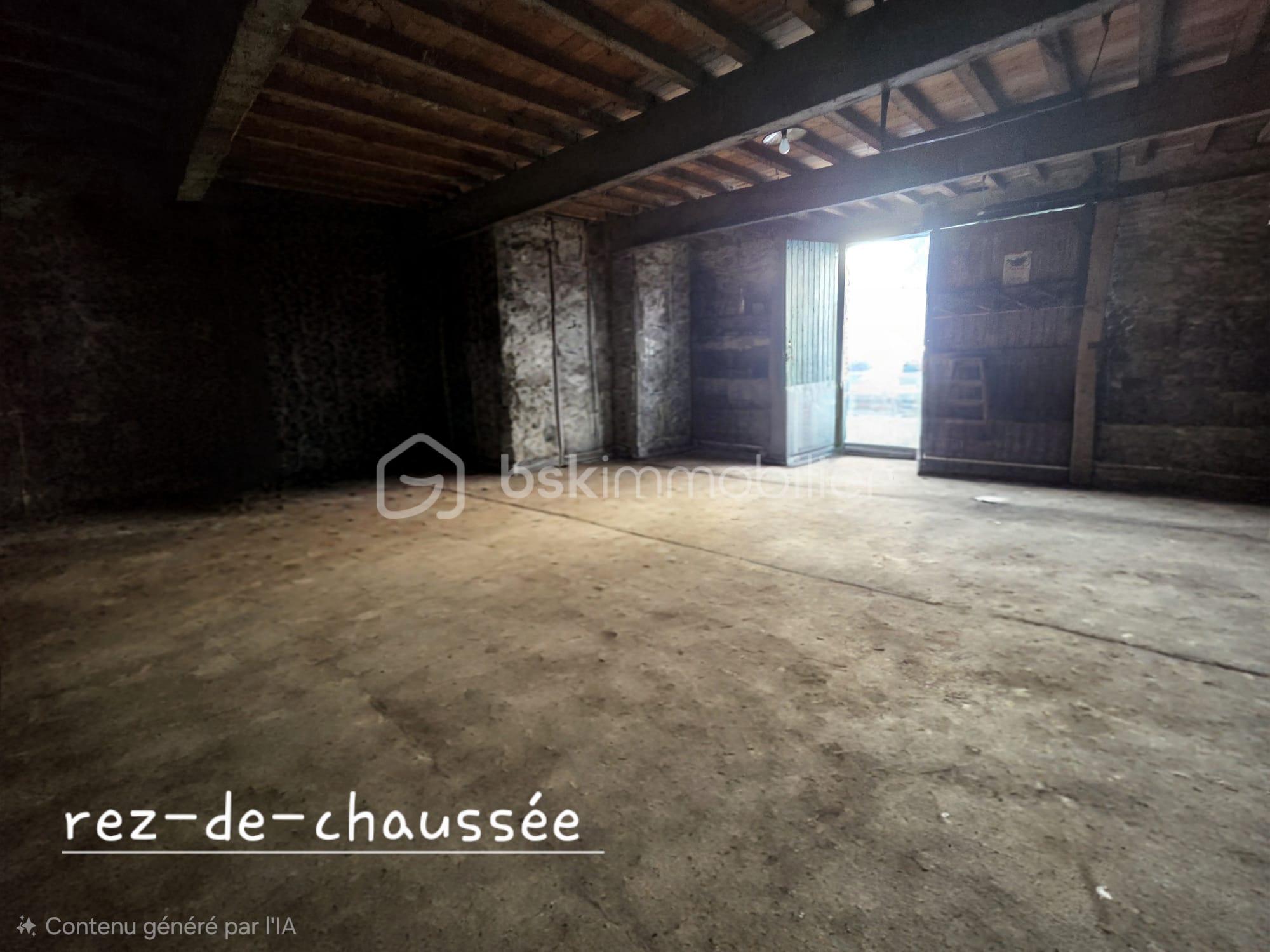 Maison en pierre de 49 m²