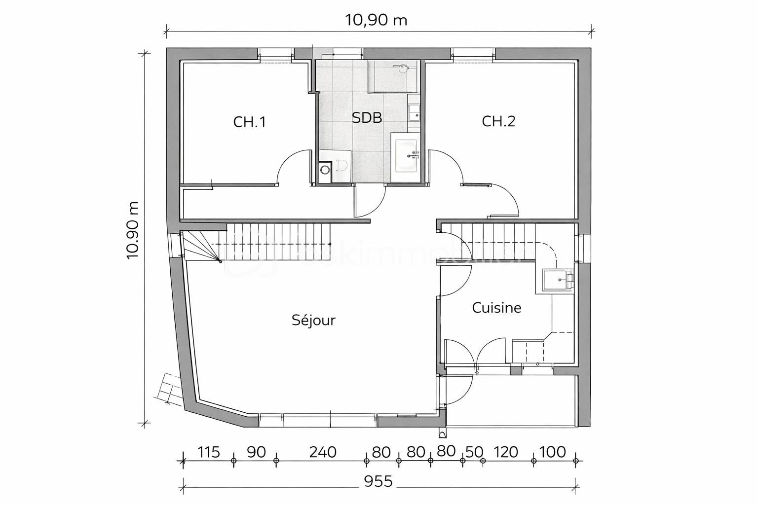 Plan d'architecte - 1er étage.png