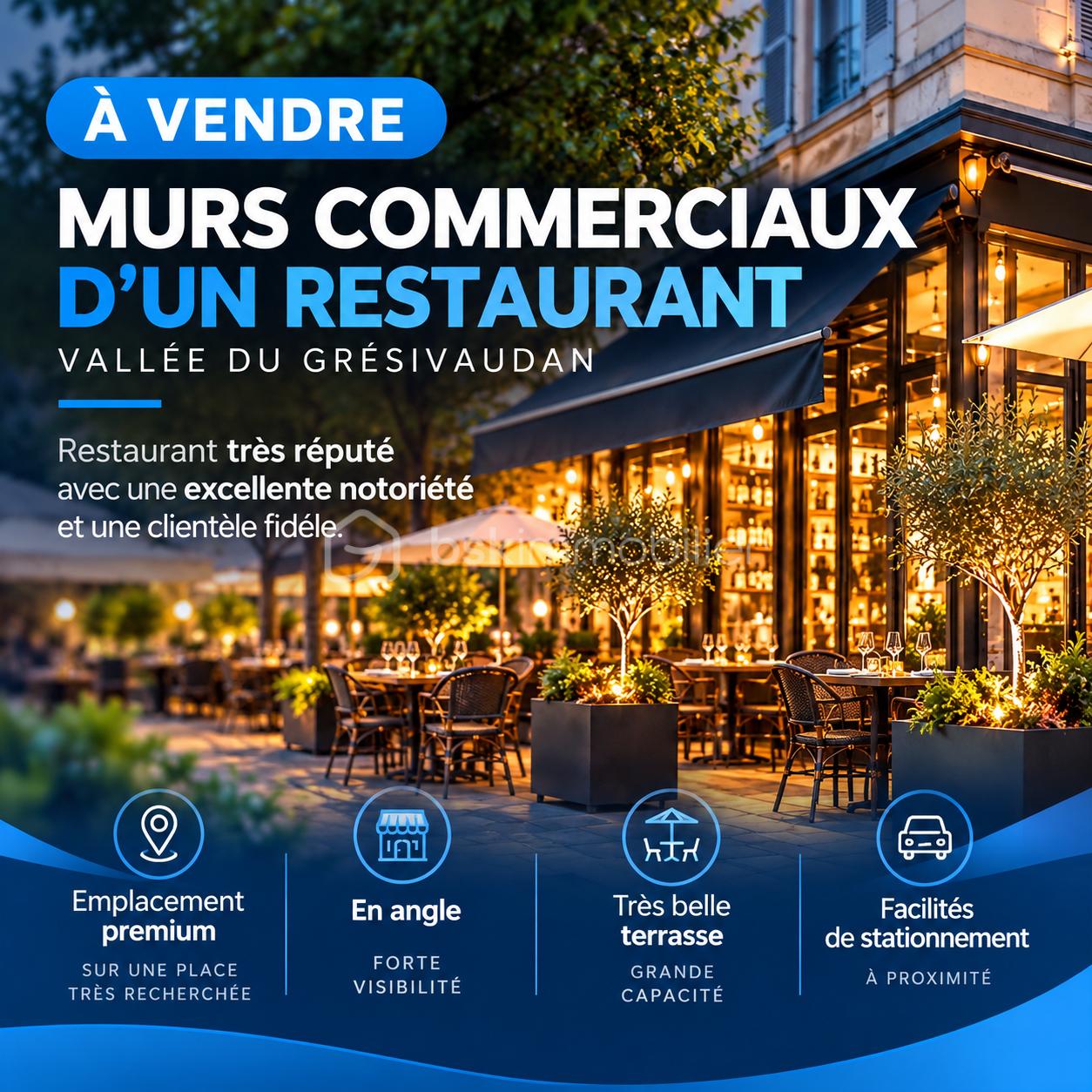 Local commercial 4 pièces 160 m² · à La Tronche · 160 m² · 549 000 €
