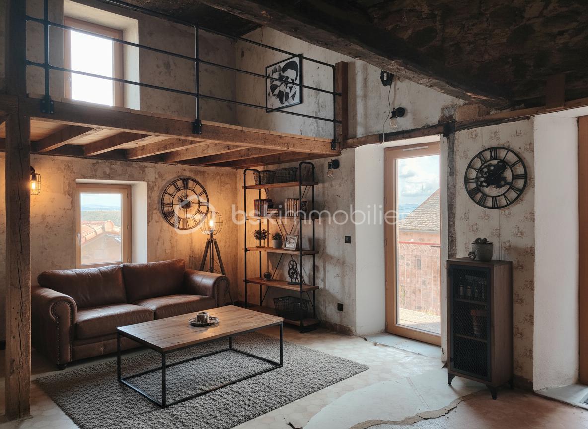 Maison de village de 60 m² - salon, relooké 2.jpg