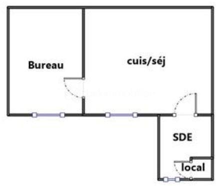 Immeuble de 162 m² - plan logement independant.JPG