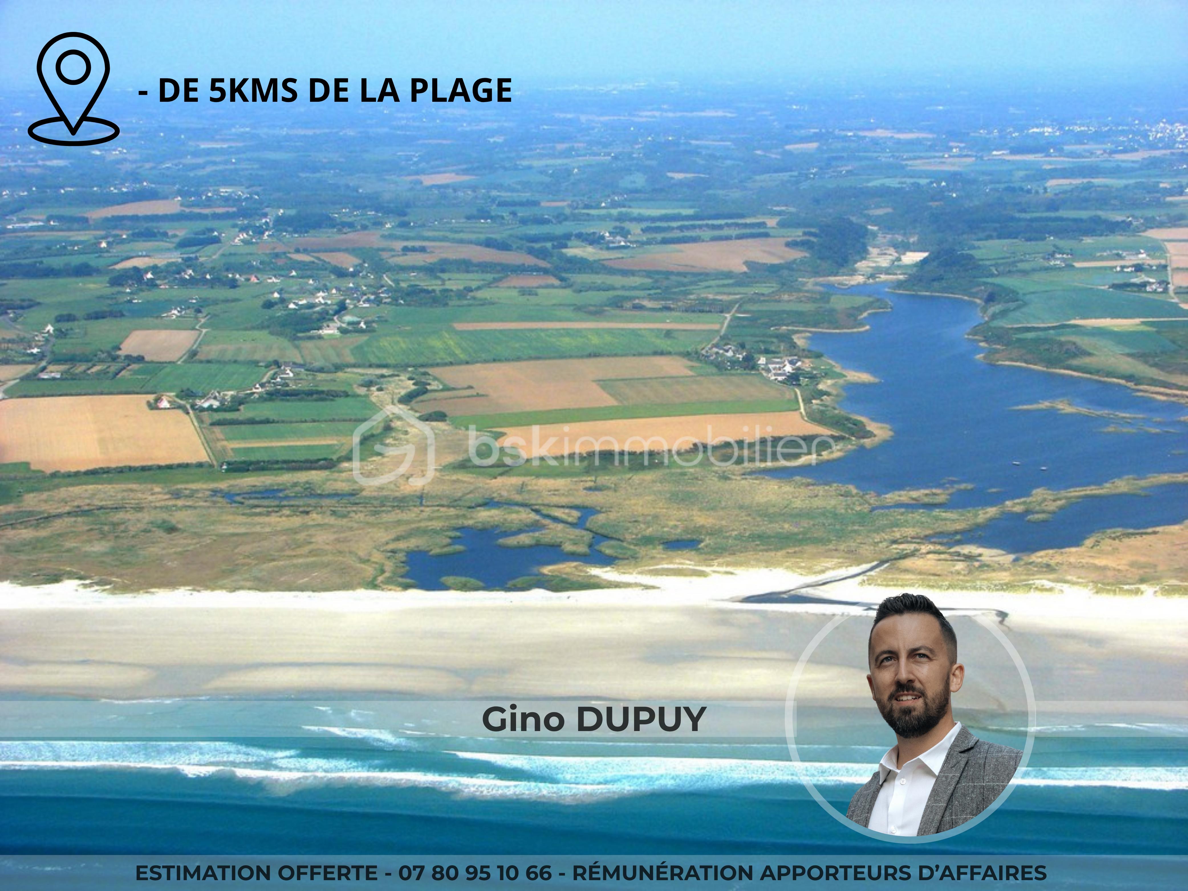 Terrain de 1 100 m²