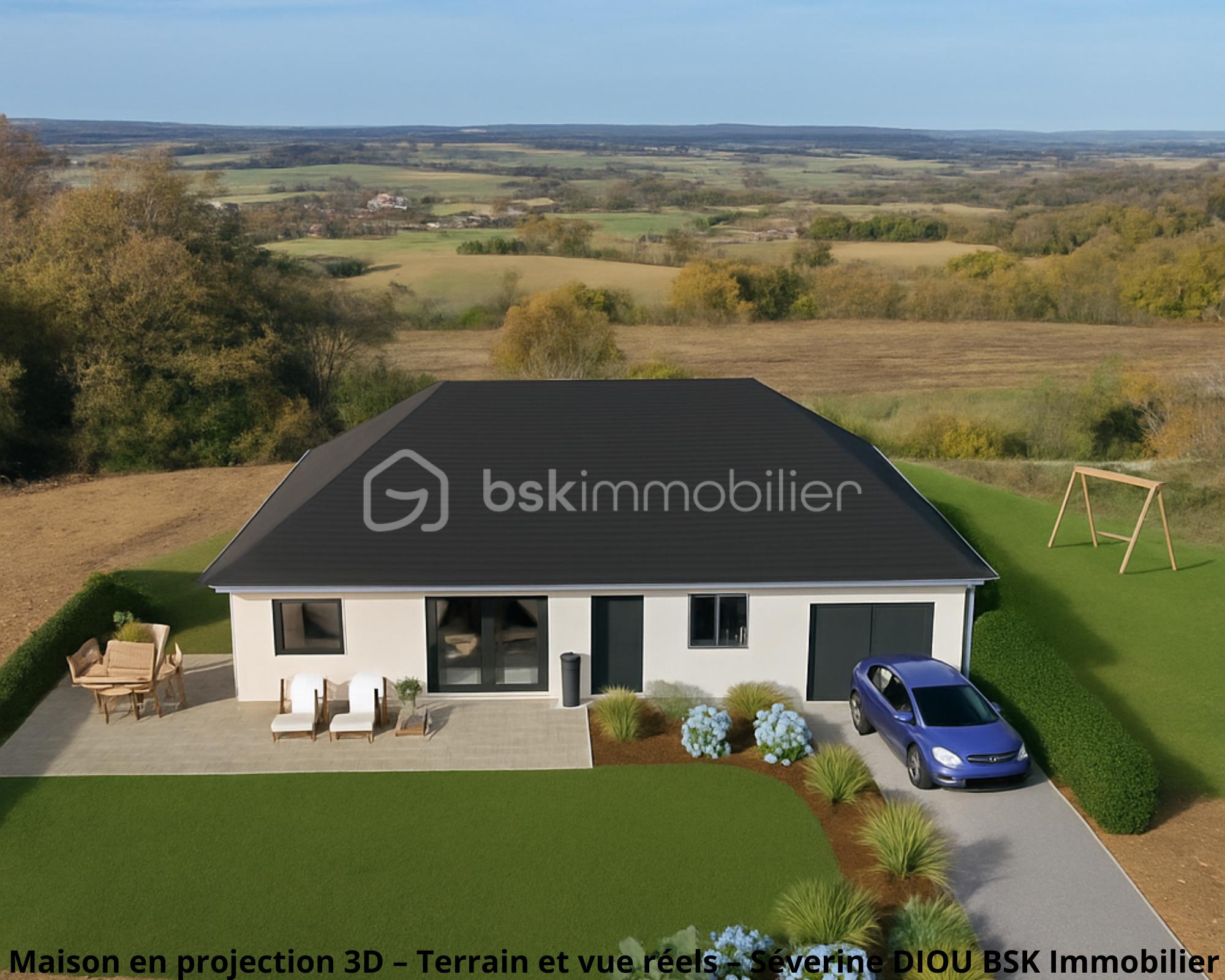 Terrain de 1 200 m²