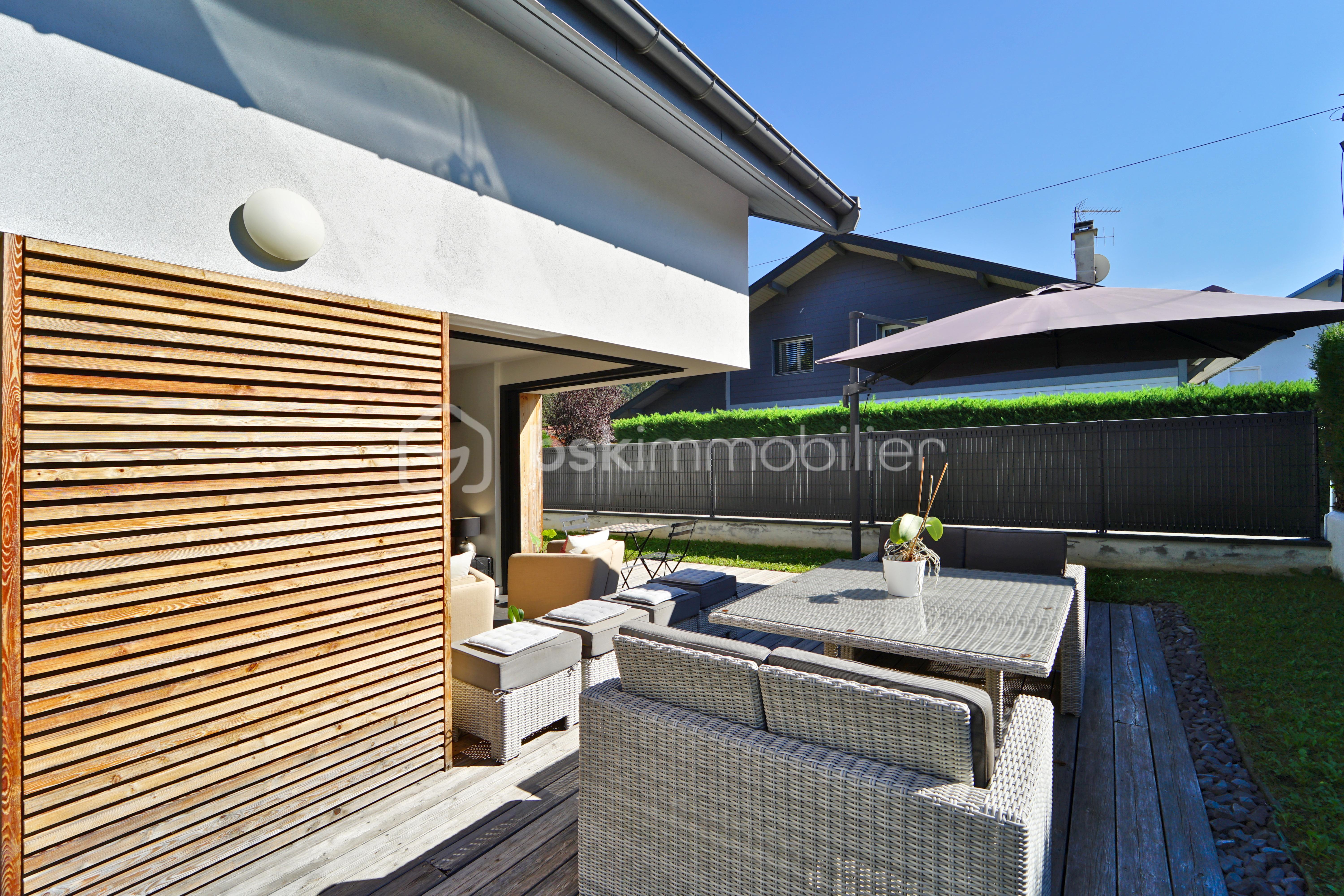 Maison contemporaine de 173 m² - baie vitrée ouverte.JPG
