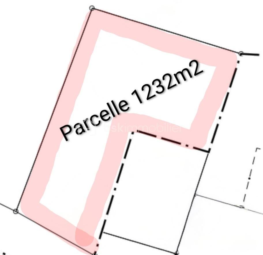 Terrain de 1 232 m² - Parcelle cadastre.png