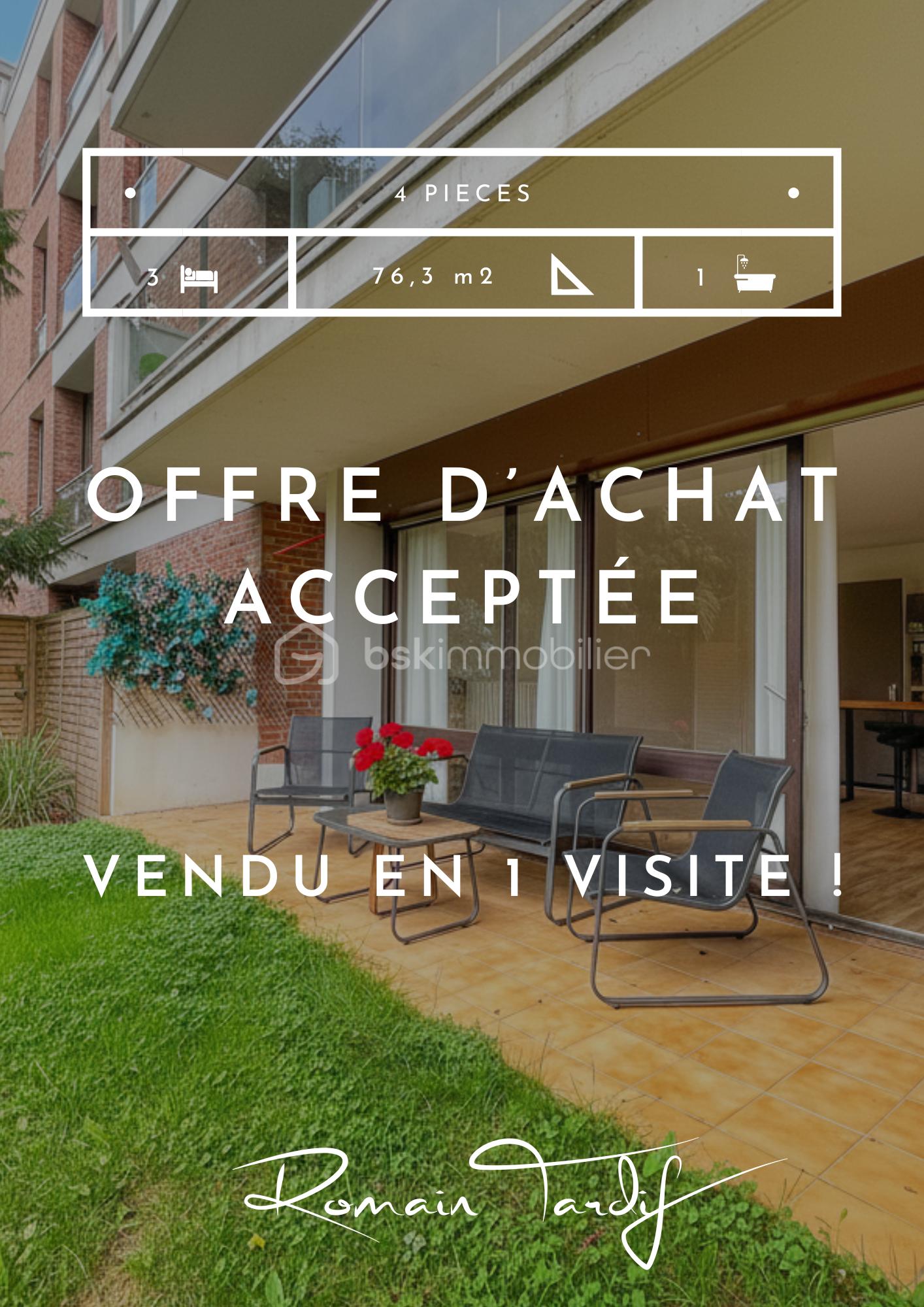 Appartement de 76,30 m²