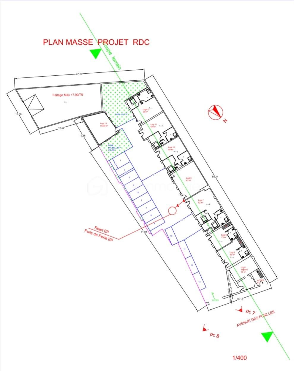 Immeuble 12 pièces 500 m² · à Douai · 500 m² · 525 000 €