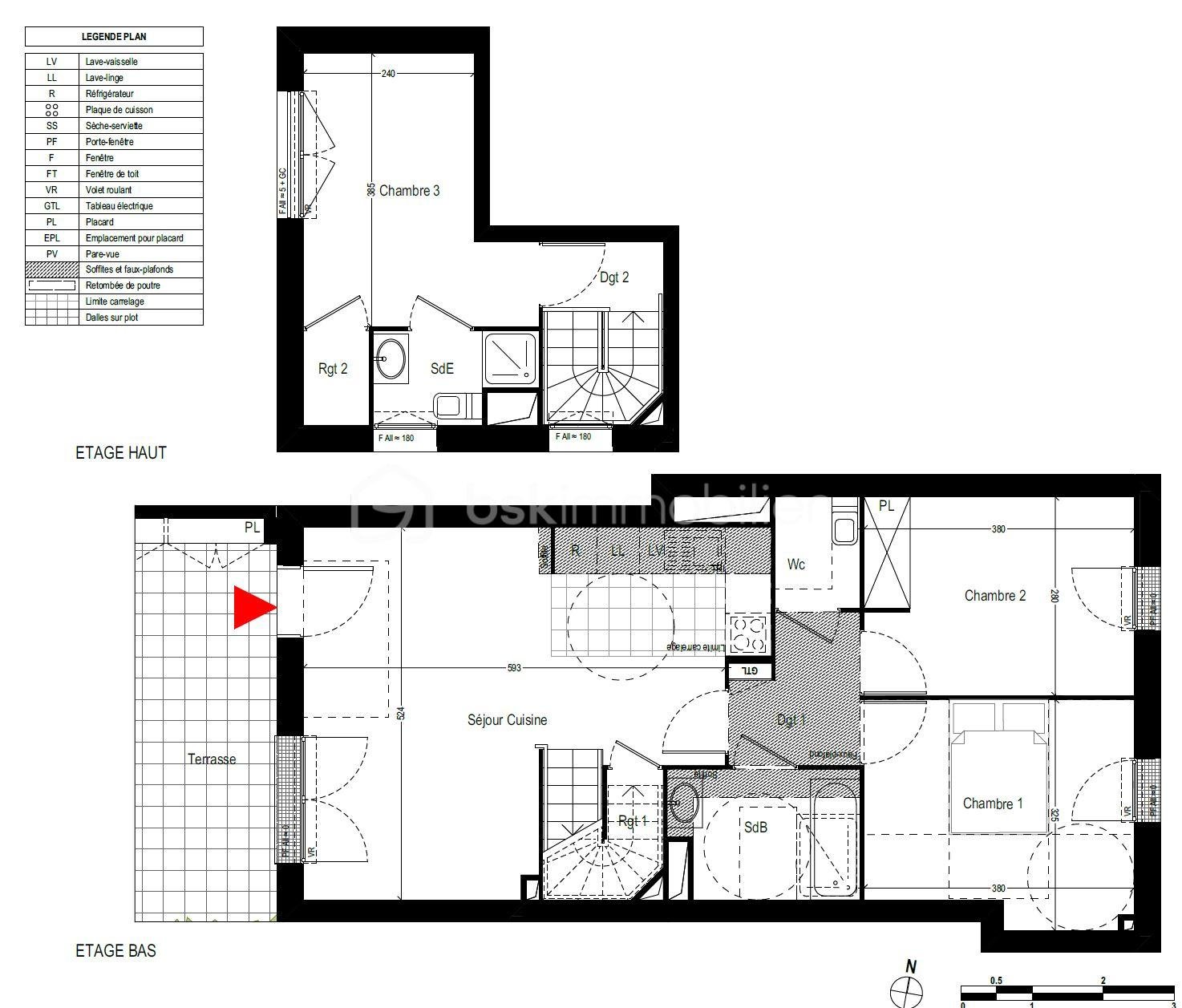 Duplex de 76 m² - plan 2.JPG