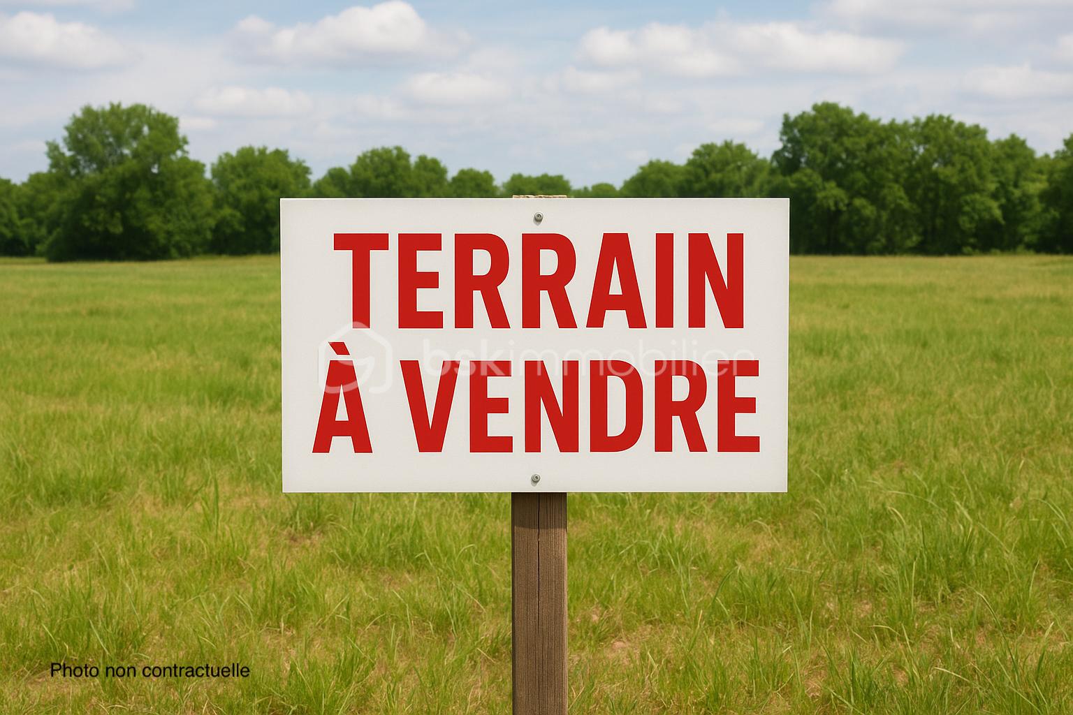 Terrain de 438 m²
