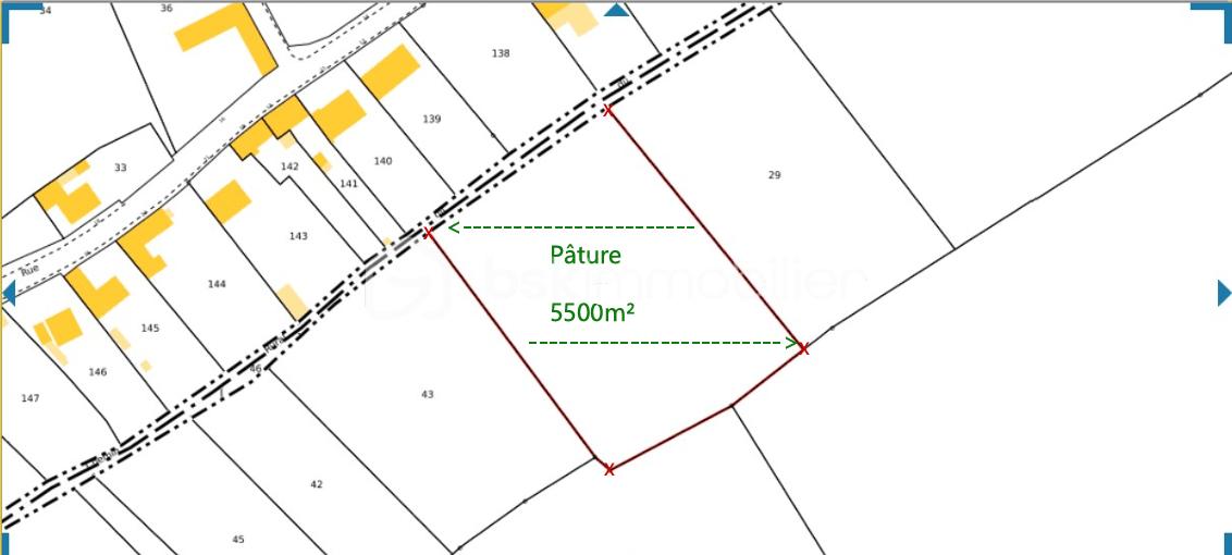 Terrain de loisirs de 5 500 m² - Plan Pâture.png