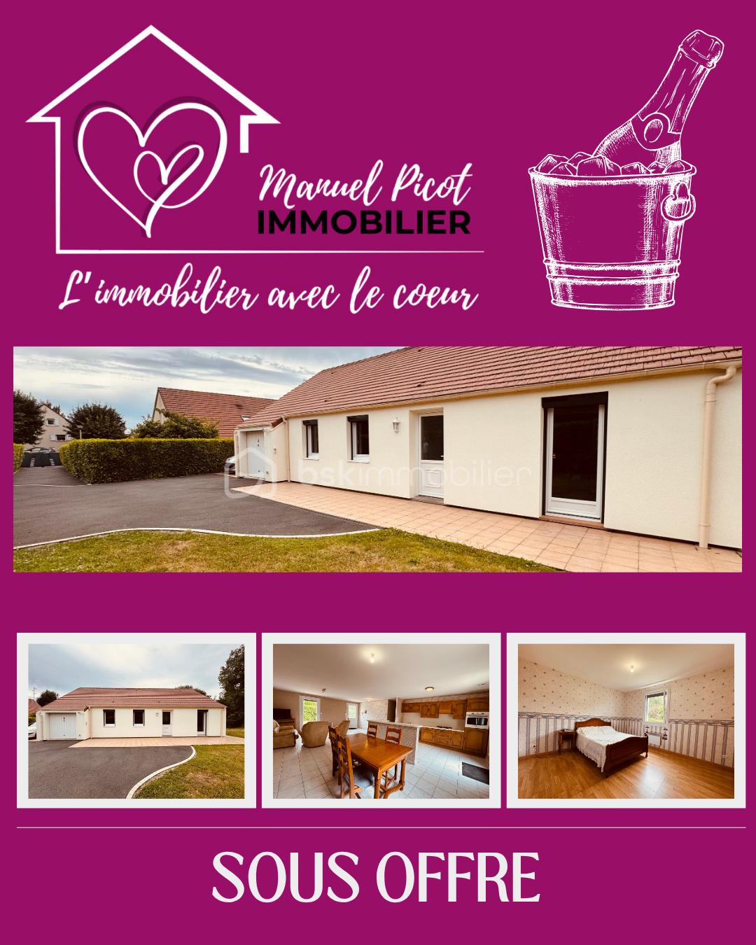 Maison de 101 m² - Blue White Minimalist Real Estate House Promotion Instagram Post (Publication Instagram (45)).png