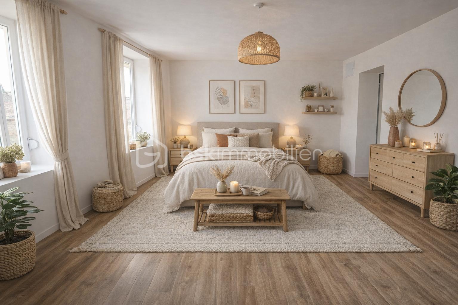 Chambre chaleureuse et apaisante avec lumière naturelle.png