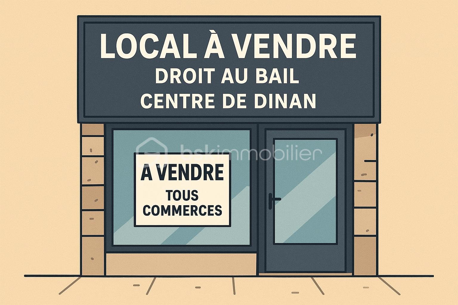 Fonds de commerce de 65 m² - Local Commercial à Vendre à Dinan.png
