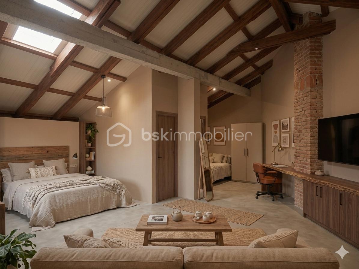 Duplex chambres, salon, bureau.png