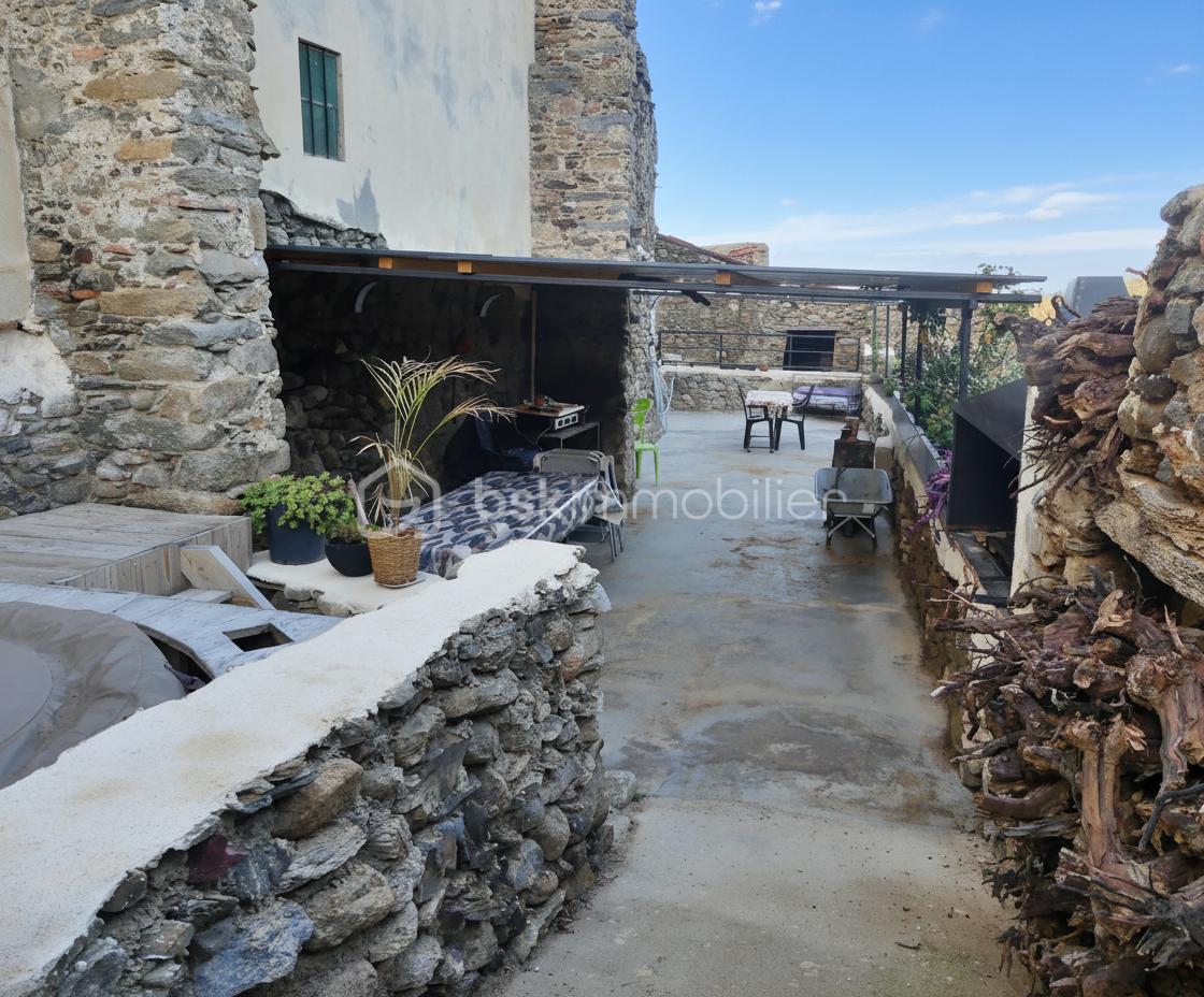 Maison de village de 90 m² - terrasse 1.JPG